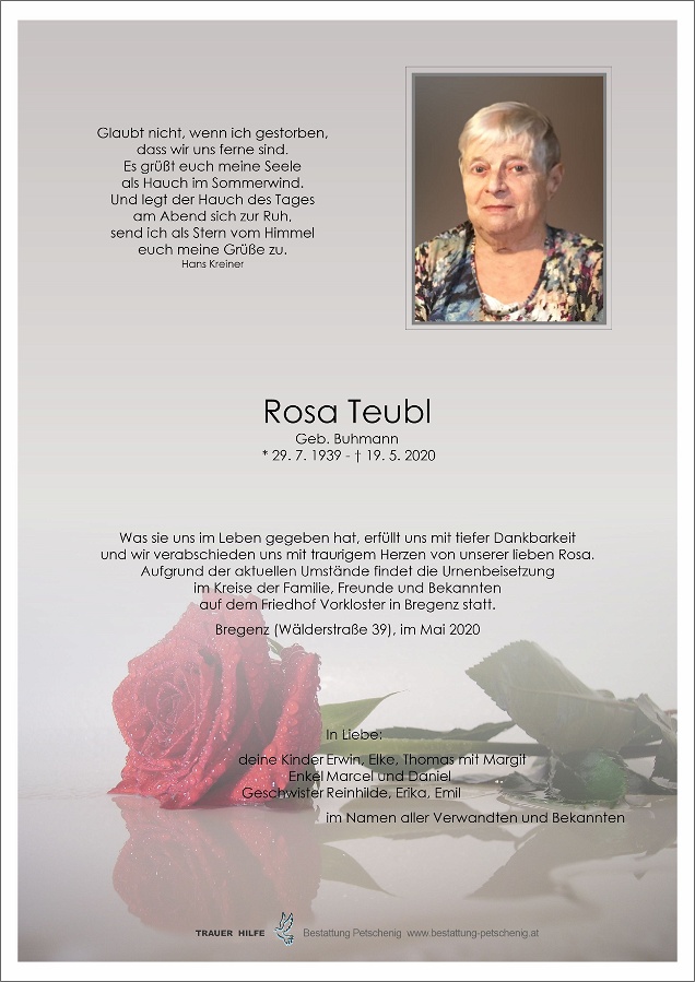 Rosa Teubl